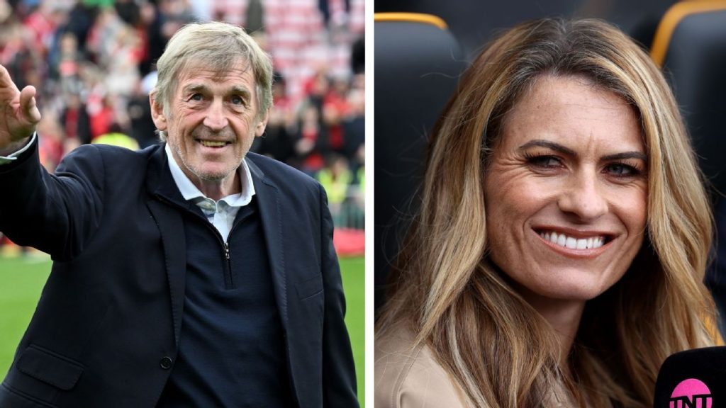 Kenny Dalglish dan Karen Carney 