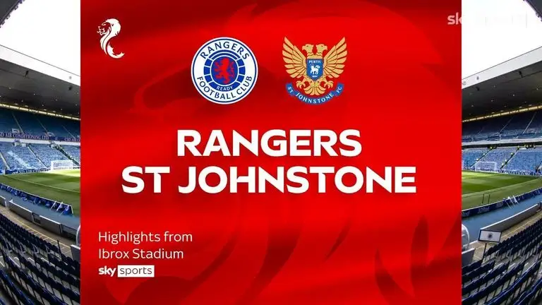 Rangers Menang 4-0 atas St Johnstone, Striker Kembali Tajam